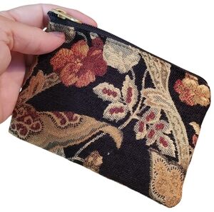 Danny K Floral Tapestry Coin Purse